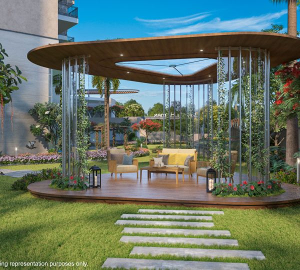 Pargola Seating Area